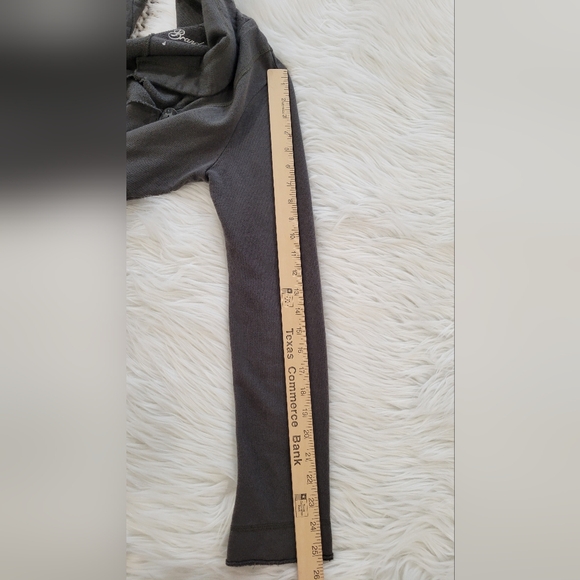 Lucky Brand Sz S‎ Army Green Drawstring Shawl Collar Button Cotton Jacket - Picture 7 of 9